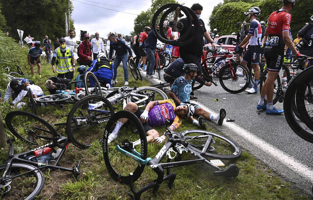  A Tour de Bretagne 6. szakaszát tömegbaleset miatt törölni kellett 