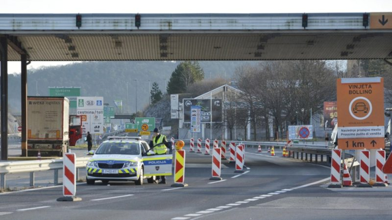  Olaszország visszaállítja a határellenőrzést Szlovéniával