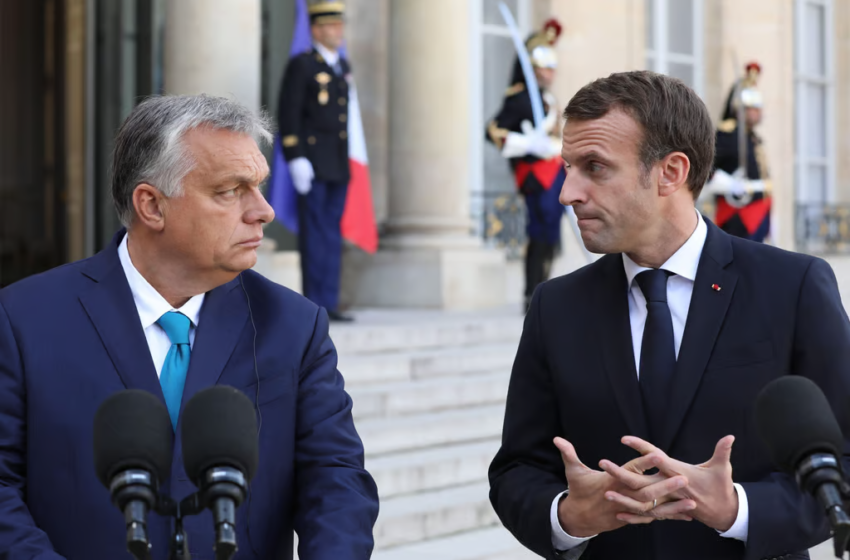  Macron szembeszállt Orbánnal, hogy elkerülje a katasztrofális ukrajnai csúcstalálkozót