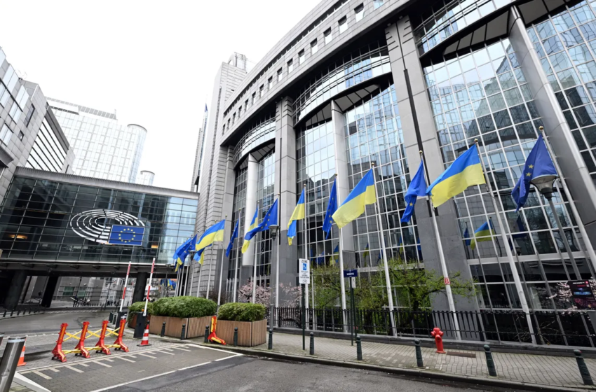  Az Európai A Parlament jóváhagyja az Ukrajnának nyújtott kulcsfontosságú költségvetési támogatást
