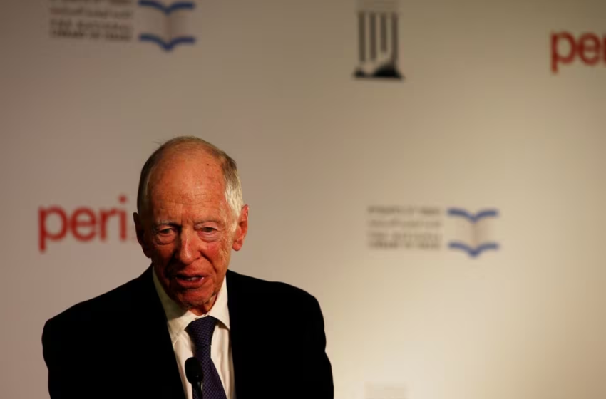  87 éves korában meghalt Jacob Rothschild brit bankár
