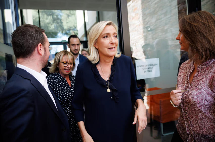  Le Pen nem kéri Macron lemondását, ha a szélsőjobboldal megnyeri az előrehozott választásokat