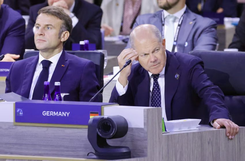  Macron: “Ti fogjátok megölni az Európai Uniót!” Scholz: “Nem mi, hanem ti!”