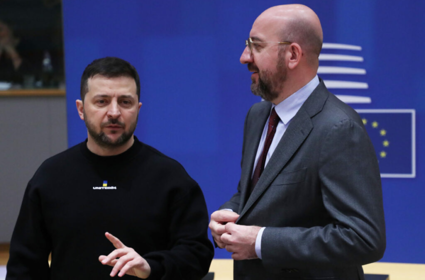  Charles Michel Zelenszkijnek: “az EU mindenben Ukrajna rendelkezésére áll”